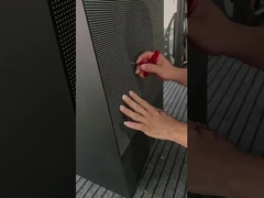 Armadio in alluminio con apertura frontale e frequenza di aggiornamento 1920-3840HZ, schermo rimovibile frontale per esterni, per le esigenze del mercato