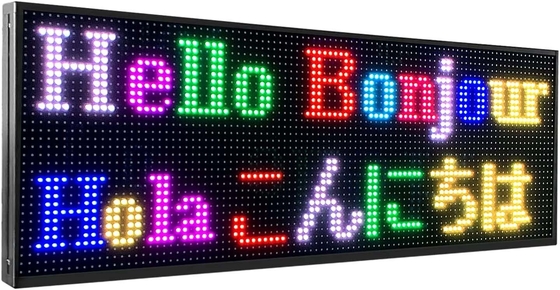 Colore pieno programmabile all'aperto dei segni P10 RGB di Digital LED per l'immagine del testo
