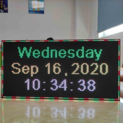 Segno programmabile di scorrimento di P3RGB LED per la pubblicità del negozio APERTA