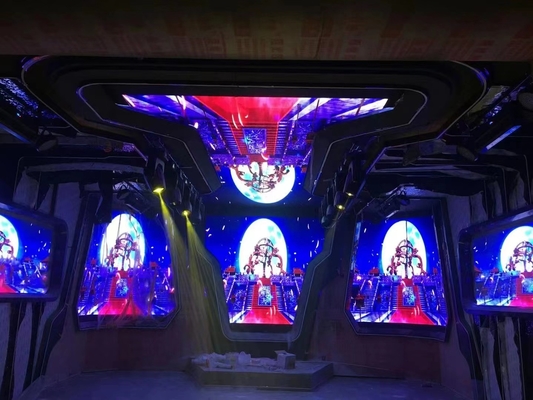 Schermo del club P2 RGB LED, parete del fondo di Digital LED della decorazione del cinema