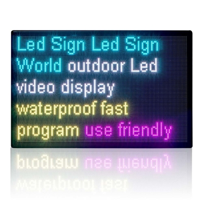 colore pieno all'aperto programmabile dei segni P8MM RGB di 28X43inch Digital LED