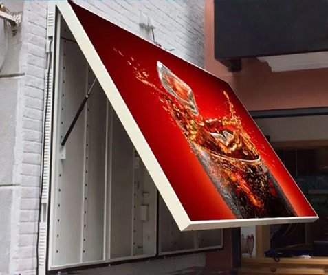 schermo di Front Service LED di luminosità 6000nits, segno all'aperto di P8RGB Digital