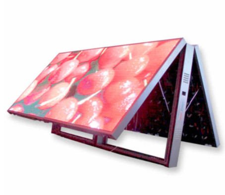 Schermo due/singola di P8RGB Front Opening Outdoor LED rappresentazione laterale