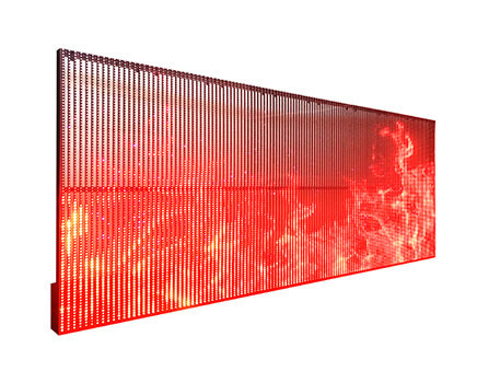 La finestra sul cortile trasparente LED dell'automobile visualizza 9-36V ha introdotto la radio programmabile