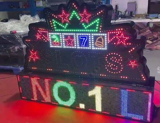 Due che il lato ha personalizzato l'esposizione di LED di SDK per la pubblicità del negozio all'aperto impermeabilizzano