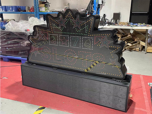 Due che il lato ha personalizzato l'esposizione di LED di SDK per la pubblicità del negozio all'aperto impermeabilizzano