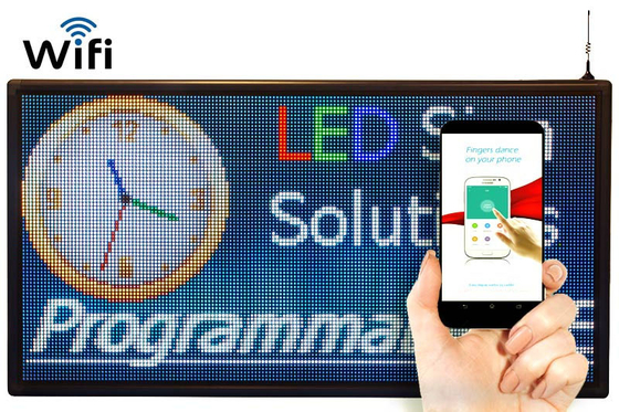 Segno di colore pieno LED di P6RGB, bordo all'aperto del cartellone pubblicitario di Digital di sostegno di WiFi