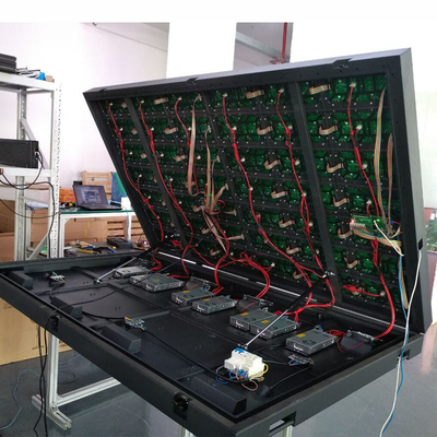 Il Rgb impermeabile all'aperto Smd ha condotto il modulo dell'esposizione, segni principali programmabili dell'esposizione P6