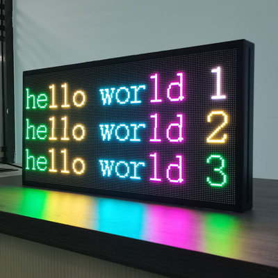 Segni all'aperto programmabili di WIFI P4RGB LED Digital per la pubblicità del deposito