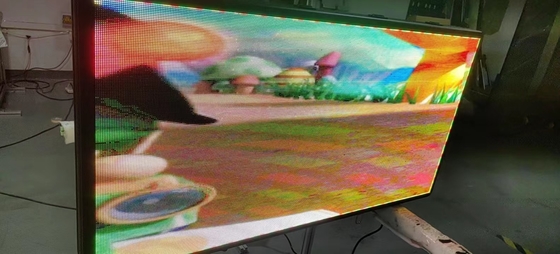 Bordo di pubblicità LED della finestra di P5 RGB video dei segni programmabili dell'esposizione