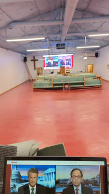 Disponibile all'interno in ecclesiastica ad alta rinfrescante LED P3.076 Armadio in alluminio a fusione