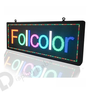 Telefono LED programmabile Segni programmabili 160*320MM Modulo LED Segno di scorrimento P10 RGB