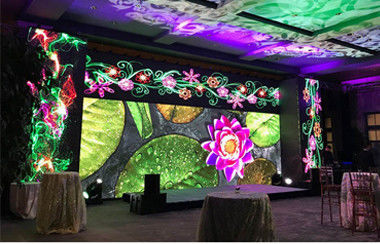 schermo locativo dell'interno di 3840Hz LED, video parete di P1.875 RGB LED