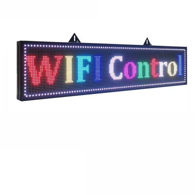 i segni dell'esposizione della finestra del messaggio LED di scorrimento di luminosità 6000mcd si imbarcano sul supporto di Winxp