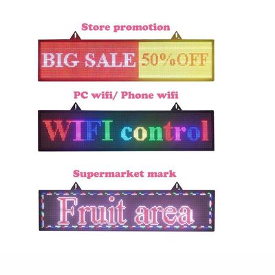L'esposizione di alta risoluzione della finestra di P10 LED firma 16*192cm per la promozione del centro commerciale del deposito