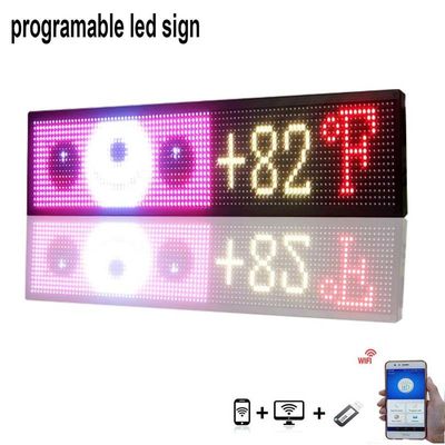 Colore pieno senza fili RGB dei segni dell'esposizione della finestra del messaggio LED del taxi di USB P5 programmabile