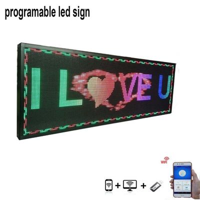 P5 Display a LED a scorrimento programmabile 40 * 8 pollici
