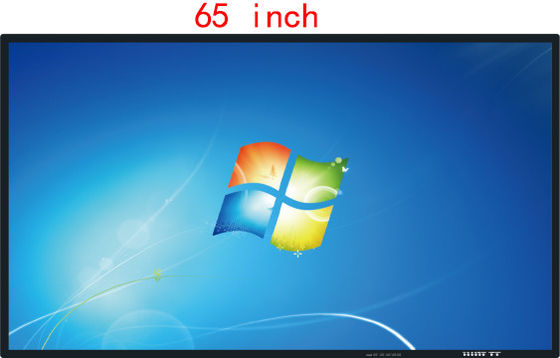 Touch screen LCD del vetro temperato, monitor LCD a 65 pollici 80KHz per scuola