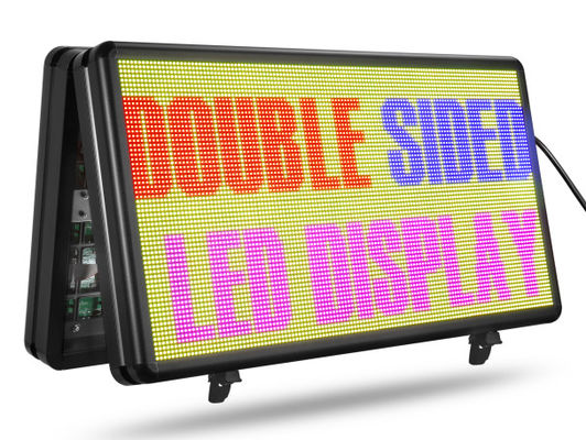 Il doppio ha parteggiato tabellone per le affissioni programmabile di P5 RGB LED per la pubblicità