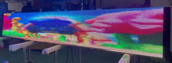 video esposizione IP65 di 48X300 P6.67 RGB LED con il regolatore della nova TB2
