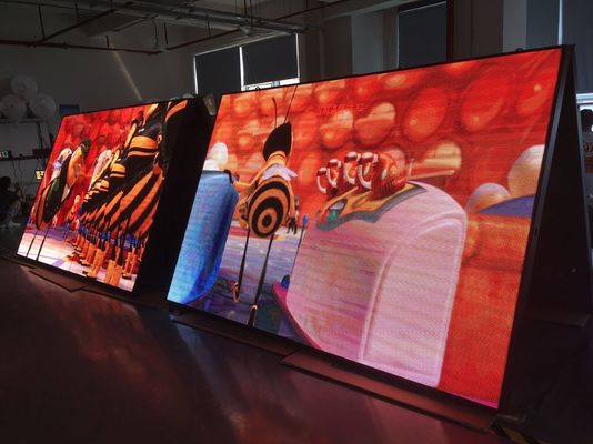 Il doppio all'aperto dell'esposizione di LED di P3 P4 P5 P8 4000cd Front Access ha parteggiato