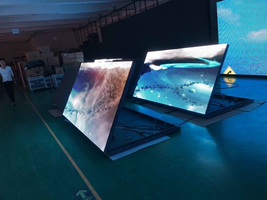Il doppio all'aperto dell'esposizione di LED di P3 P4 P5 P8 4000cd Front Access ha parteggiato