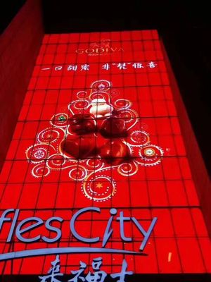 Illuminazione Frontale Led Schermo Trasparente P3.91