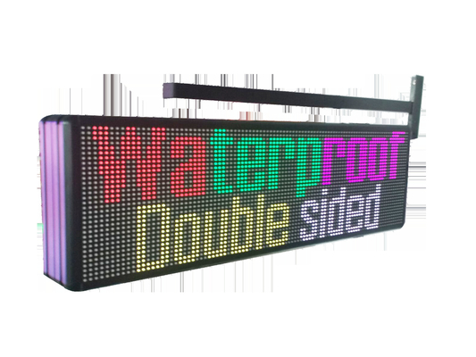 Lo scorrimento programmabile LED di colore pieno di RGB firma per la pubblicità del negozio