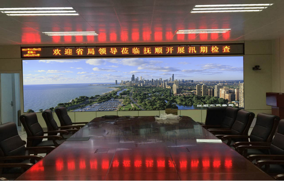 Governo di alluminio fisso dell'interno di alta risoluzione dello schermo 640*480 di P1.25mm LED