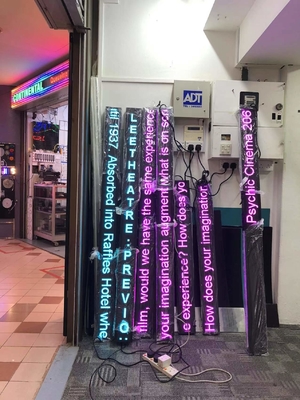 Bordo commovente su ordinazione del segno di P3mm RGB LED con lo scambiatore 16port