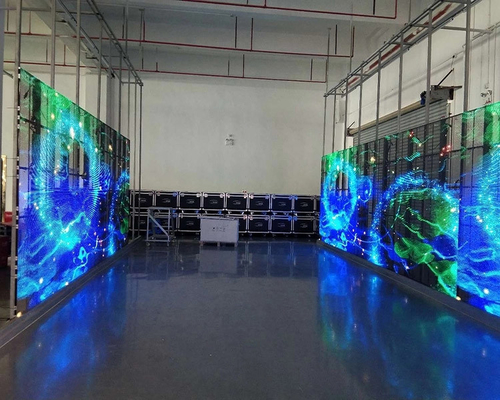 240V trasparenti vedono attraverso il pannello 12m del LED per le campagne di marketing