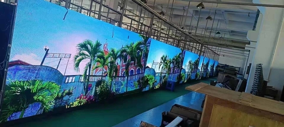 Il livello rinfresca l'esposizione di LED di Rate Outdoor Rental con il Governo di alluminio