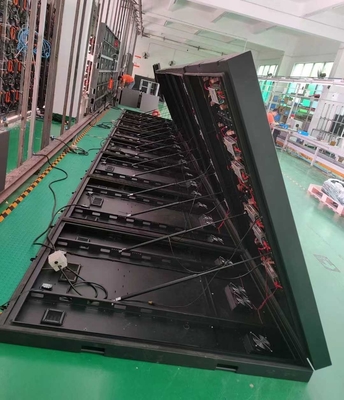 schermo di pubblicità all'aperto cabient dell'esposizione di LED di Front Access del ferro P8 RGB