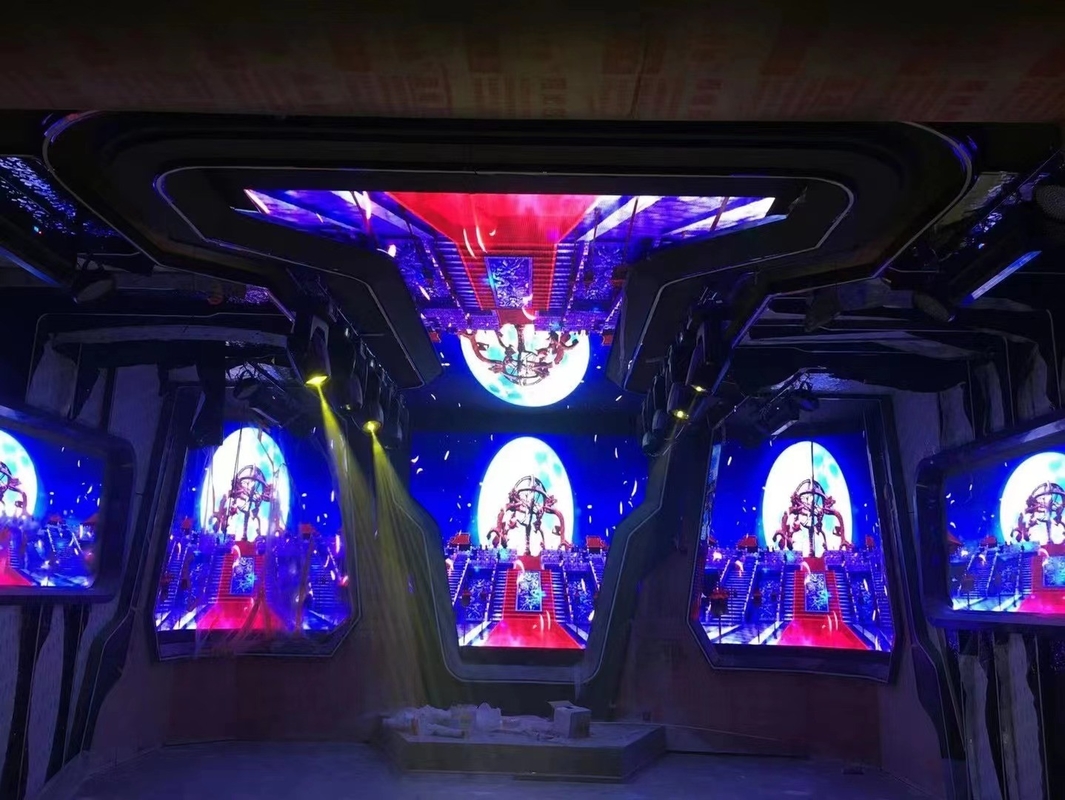 Schermo del club P2 RGB LED, parete del fondo di Digital LED della decorazione del cinema
