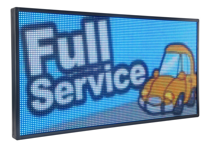 1R1G1B Display pubblicitario a LED esterno impermeabile per caffè / ristorante
