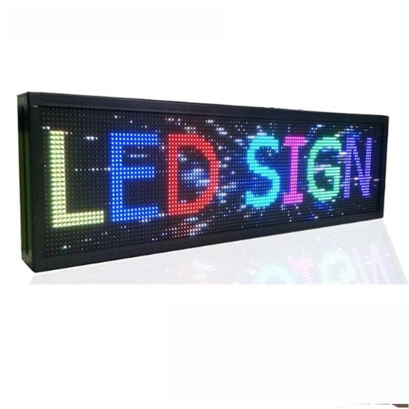 i segni all'aperto dell'esposizione della finestra di 32*384cm LED si imbarca sul colore pieno di RGB