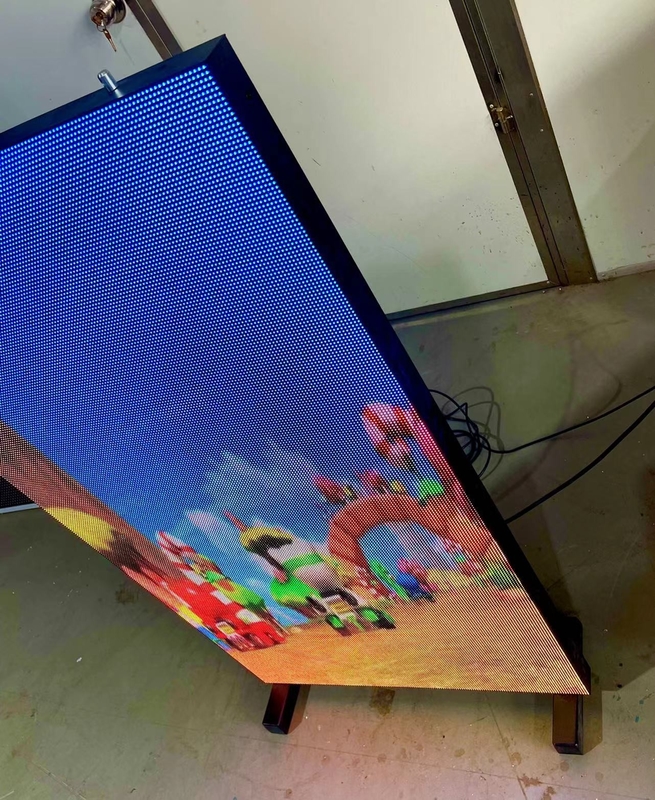 P4 dell'interno RGB ha riparato schermo di colore pieno dell'esposizione della finestra del LED il video per la pubblicità