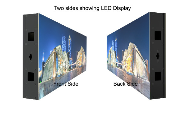 Lati di P2.976 RGB due che mostrano lo schermo locativo dell'interno del LED per uso di nozze